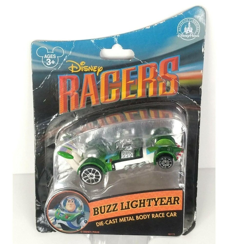 Disney‎ Parks Buzz Lightyear Car Authentic Toy Story Racers Die Cast Metal
